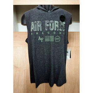 Air Force Falcons OHT Exclusive Colosseum Sleeveless Hoodie Large NWT